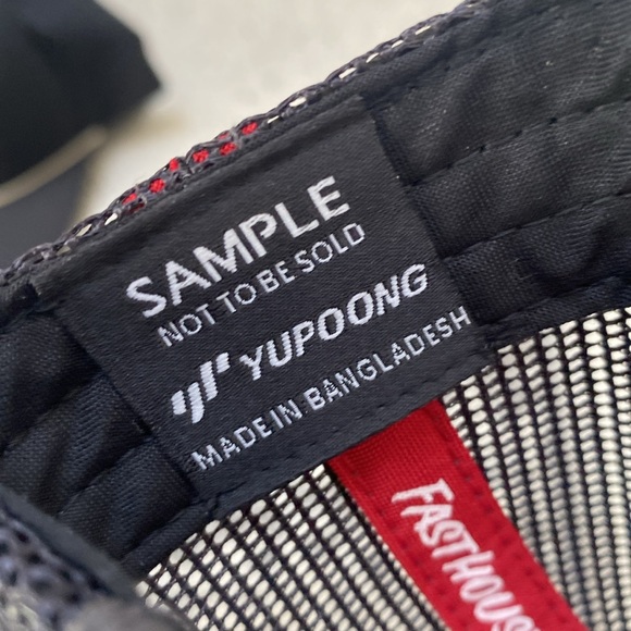 RARE Fast House Long Live The Fast Life Hat In Grey Mesh Flatbill - Picture 4 of 4